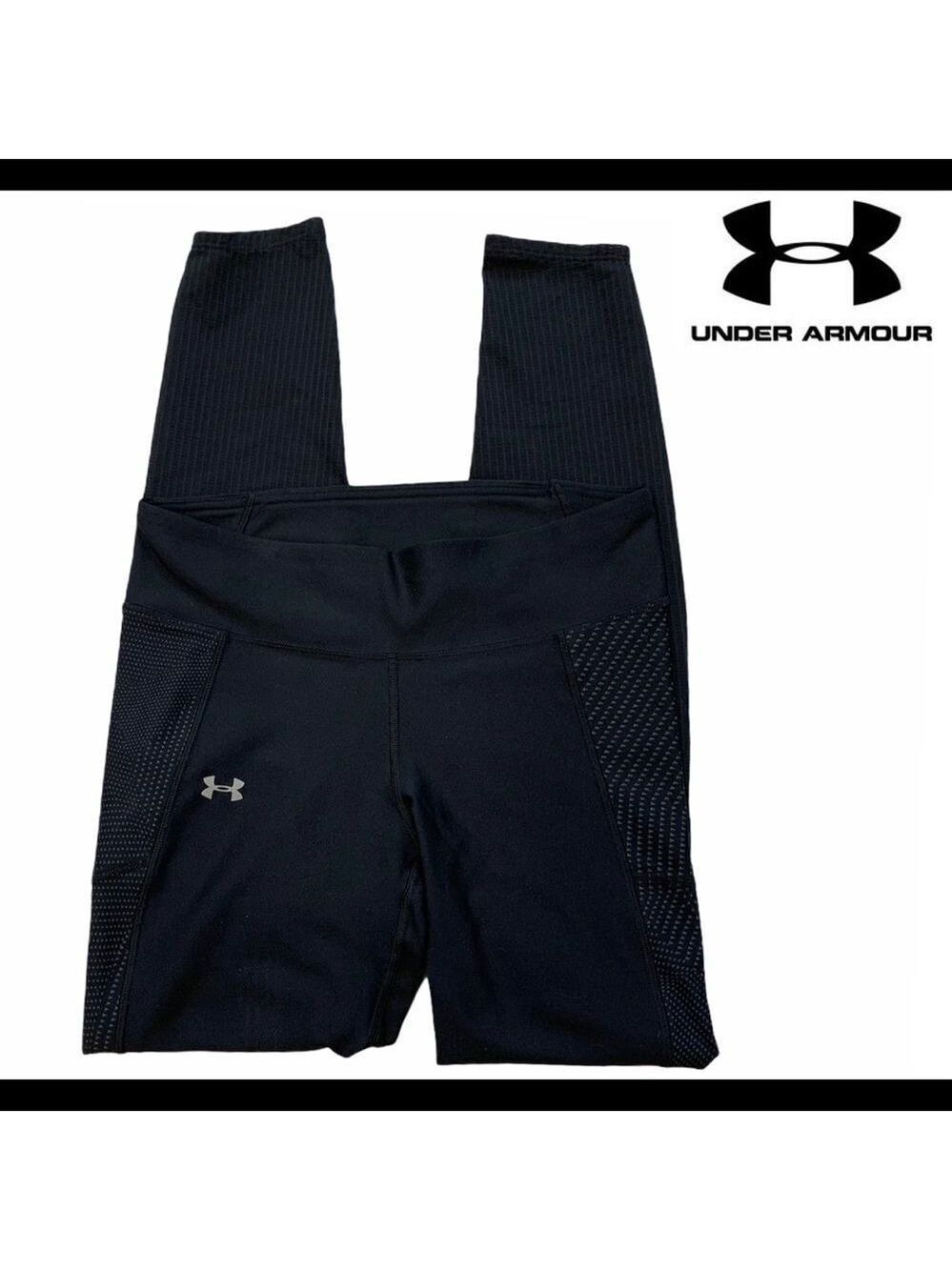 Under armour black gym leggings size medium